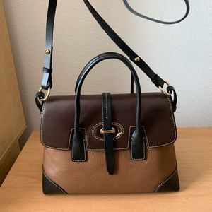Dooney & Bourke Brown Crossbody Tote